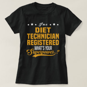 Diet Technician Registered T-Shirt