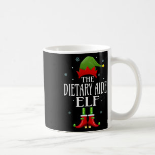 Dietary Aide Elf Xmas Funny Family Matching Christ Coffee Mug