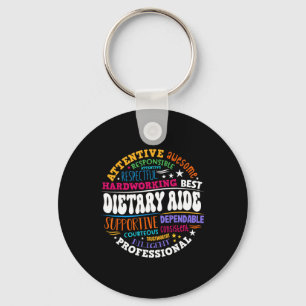 Dietary Aide Life Appreciation Healthcare Workers  Key Ring