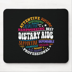 Dietary Aide Life Appreciation Healthcare Workers Mouse Pad