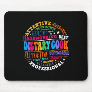 Dietary Cook Appreciation Week Healthcare Workers Mouse Pad