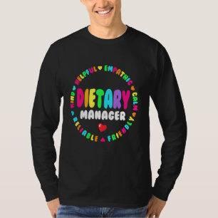 Dietary Manager Appreciation Week healthcare Dieti T-Shirt