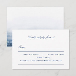 Dietary Restrictions RSVP card - Penobscot Bay Set