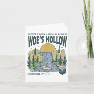Dieter Eagen National Forest Woes Hollow Hiking Wi Card