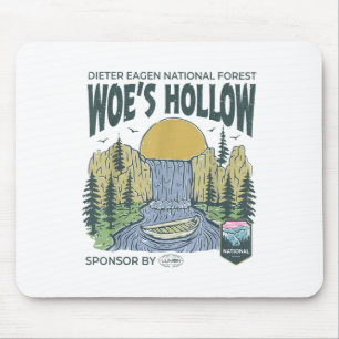 Dieter Eagen National Forest Woes Hollow Hiking Wi Mouse Pad