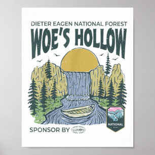 Dieter Eagen National Forest Woes Hollow Hiking Wi Poster