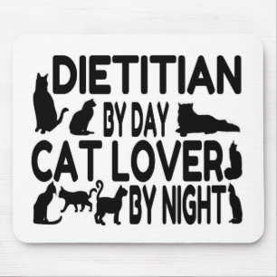 Dietician Cat Lover Mouse Pad