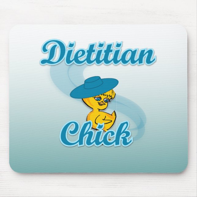 Dietician Chick #3 Mouse Pad (Front)