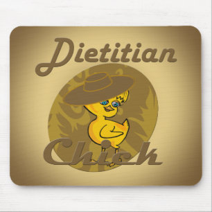 Dietician chick #6 mouse pad