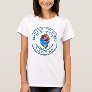 Dietician Dietologist Doctor With Measuring Tape T-Shirt