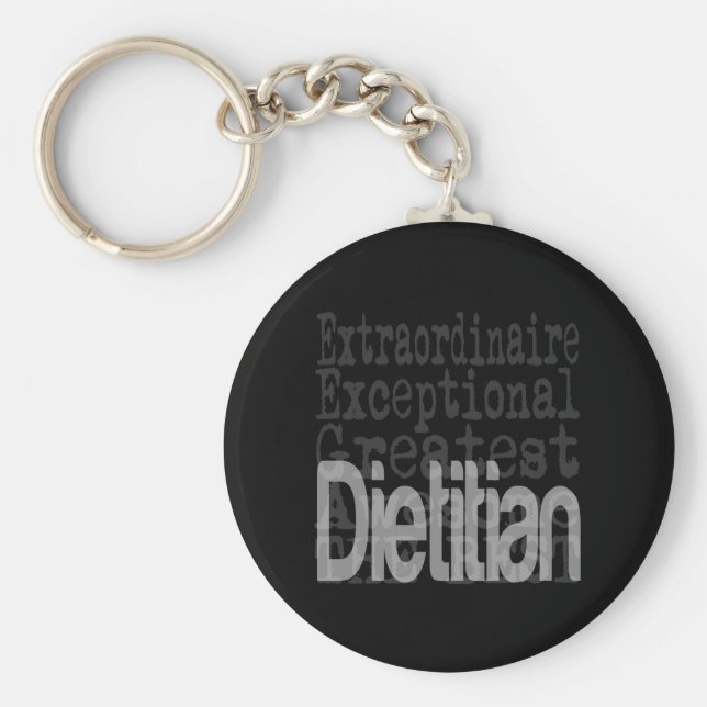 Dietician Extraordinaire Key Ring (Front)