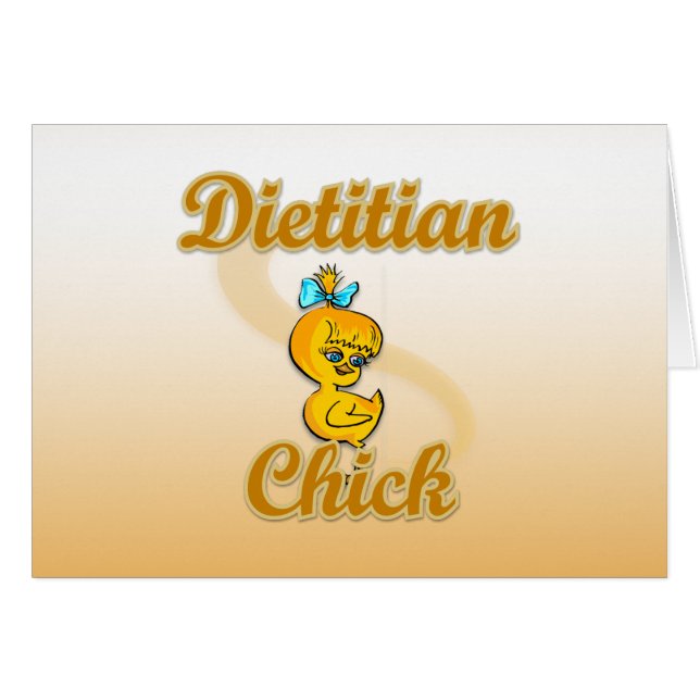 Dietitian Chick (Front Horizontal)
