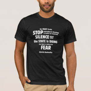 Dietrich Bonhoeffer Quote T Shirt