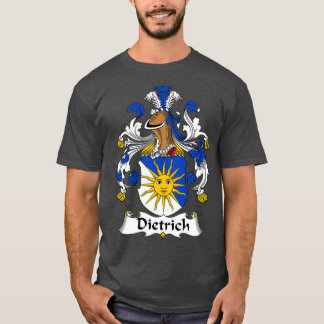 Dietrich Coat of Arms Family Crest  T-Shirt