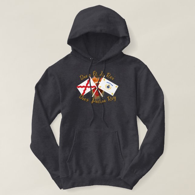 DIEU ET LE ROI HOODIE (Design Front)