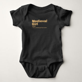 dieval Girl - Medieval Baby Bodysuit