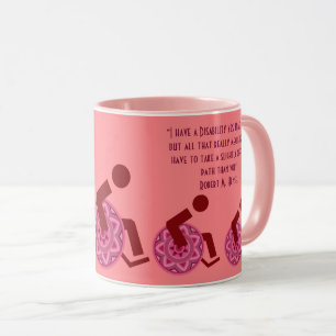 DIFFENTLY ABLE AND CREATIVITY MUG