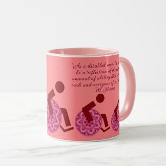 DIFFENTLY ABLE AND CREATIVITY MUG