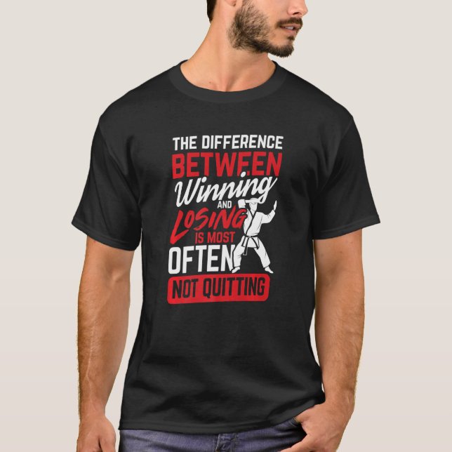Difference between winning and losing T-Shirt (Front)