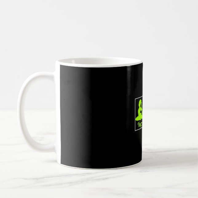 Difference Between Yoga And Vodka St Patricks Day Coffee Mug (Left)