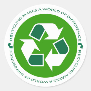 Difference Earth Day Stickers