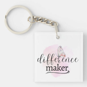 Difference Maker Key Ring