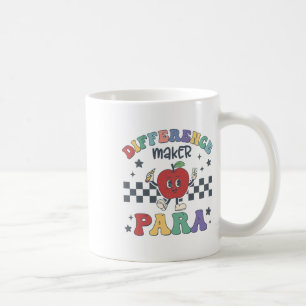 Difference Maker Para Teacher Paraprofessional Par Coffee Mug