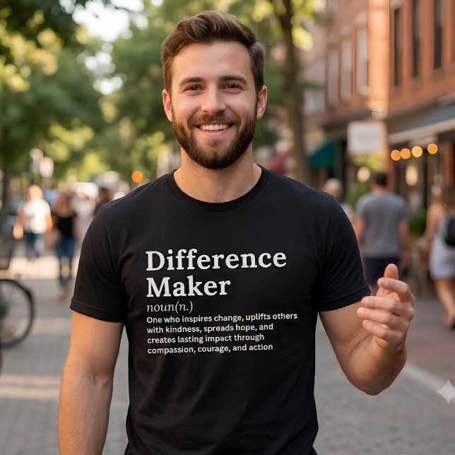 Difference Maker T-Shirt Teacher & Mentor Gift (Creator Uploaded)