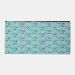 Different and Beautiful Self-Love Mantra Desk Mat