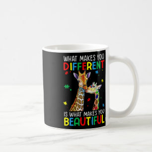 Different Beautiful Autism Awareness Puzzle Piece Coffee Mug