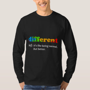 Different Definition Autism Awareness T-Shirt