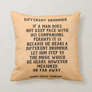 Different Drummer - pillow