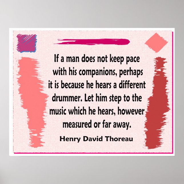 Different Drummer Poster (Front)