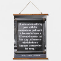 Different Drummer Quote Thoreau Series 2