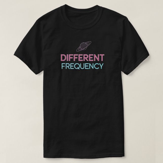 "Different Frequency" T-Shirt (Design Front)