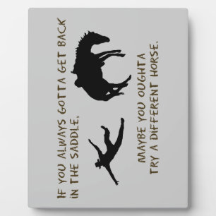 Different Horse Plaque