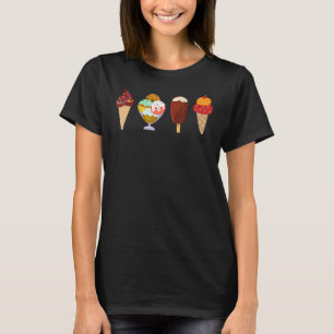 Different Icecreams T-Shirt