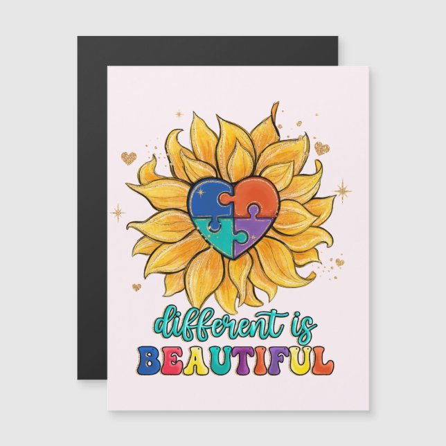 Different is Beautiful Autism (Front/Back)