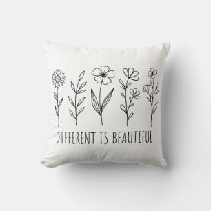 Different is beautiful cushion