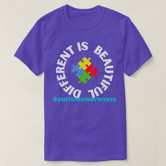 Different is Beautiful T-Shirt (Design Front)