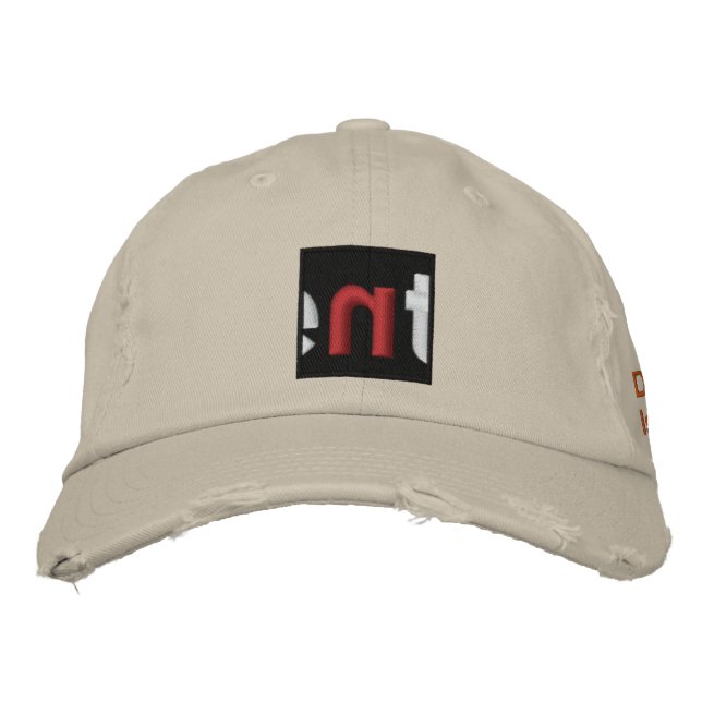 Different Is Cool distressed hat (Front)