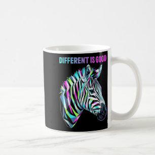 Different Is Good Rare Disease Awareness Zebra Coffee Mug