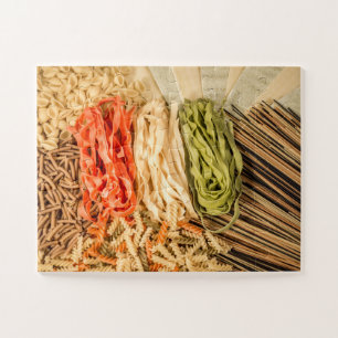 Different kinds of Pasta Jigsaw Puzzle