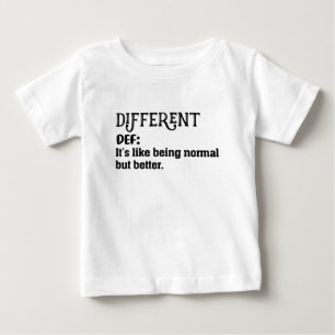 Different Meaning Shirt, Different Definition Baby T-Shirt