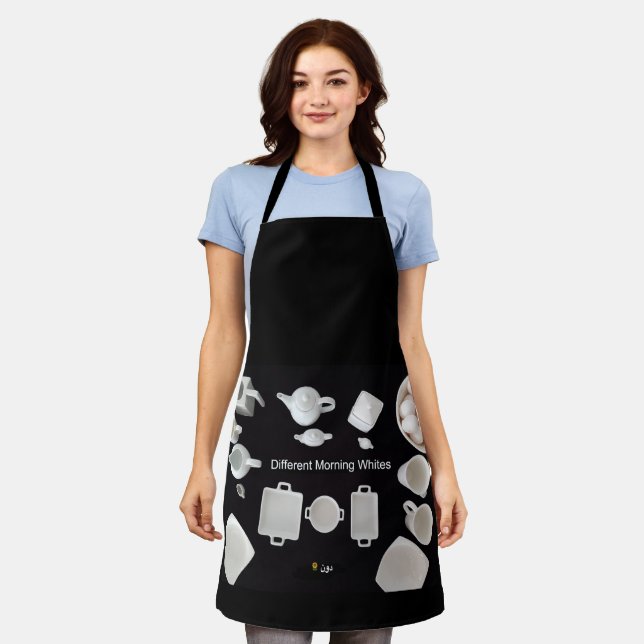 DIFFERENT MORNING WHITES APRON (Worn)