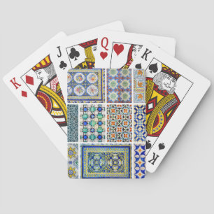 Different Mosaic Playing Cards