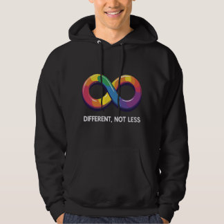 Different Not Less – Autism Awareness Infinity Hoodie