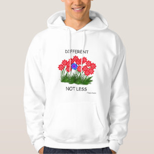 Different Not Less/HOODIE Hoodie
