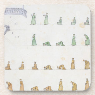Different positions of the Body during Prayer from Coaster