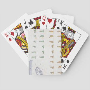Different positions of the Body during Prayer from Playing Cards